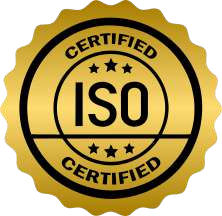 ISO certification seal