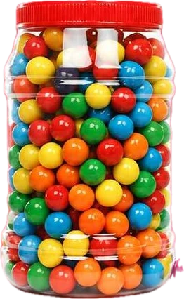 Logy Jar Ball Gum (300) packaging