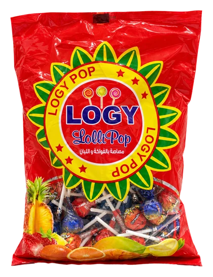 Logy Pop Lollipop packaging