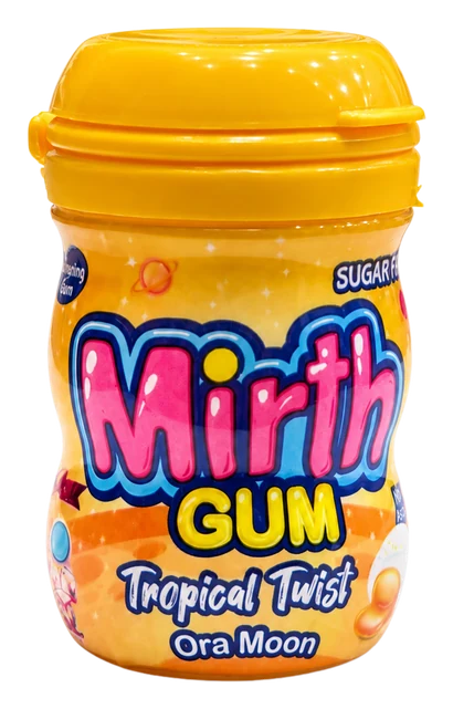 Mirth Gum Ora Moon Tropical Twist packaging