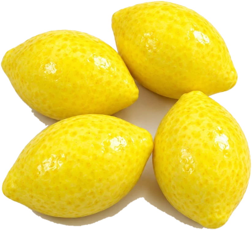 Lemon Gum gum and candy shape