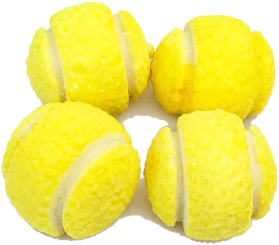 Tennis Gum gum and candy shape