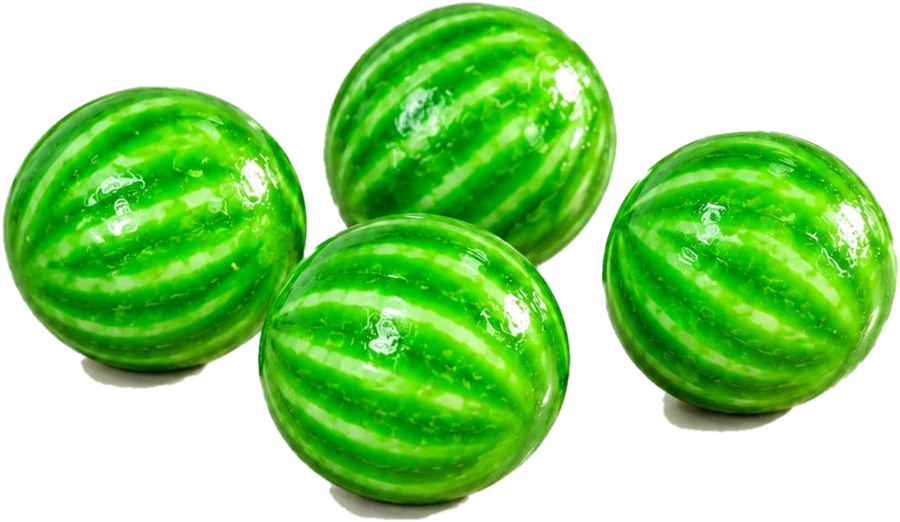 Watermelon Gum gum and candy shape